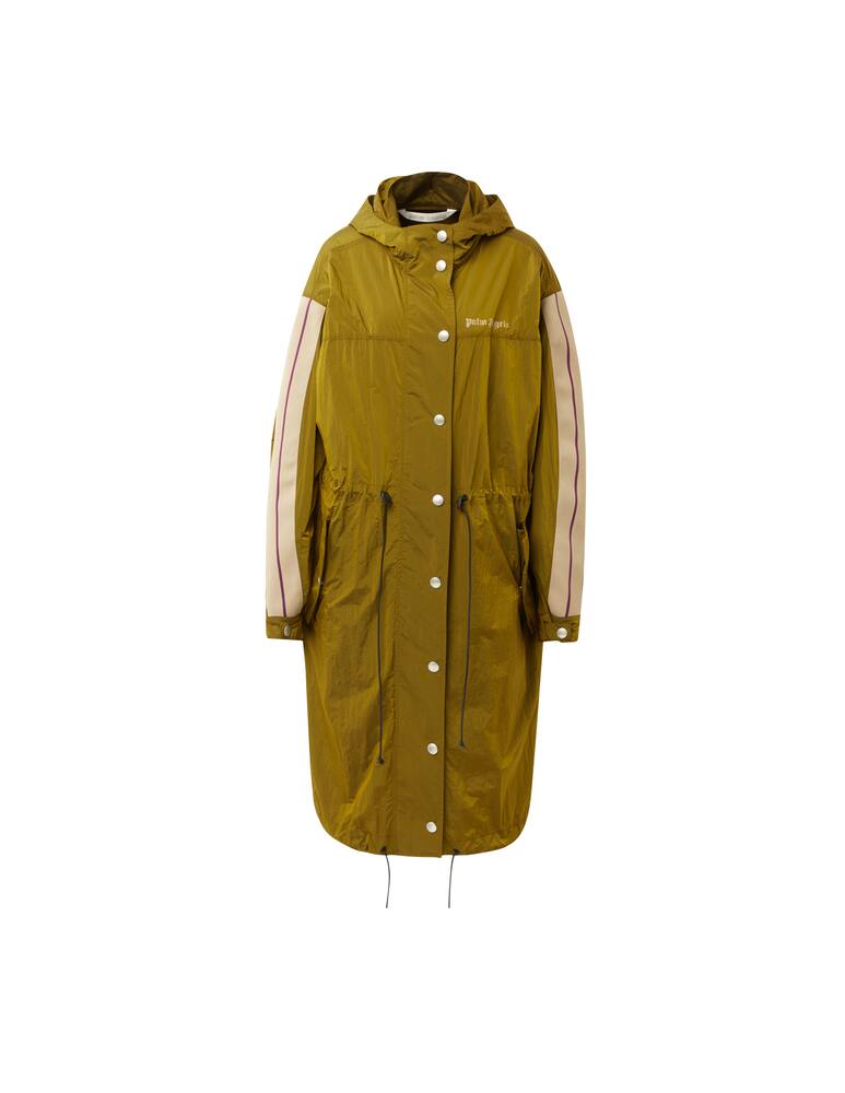 rinascente Palm Angels Long wind braker jacket - olive