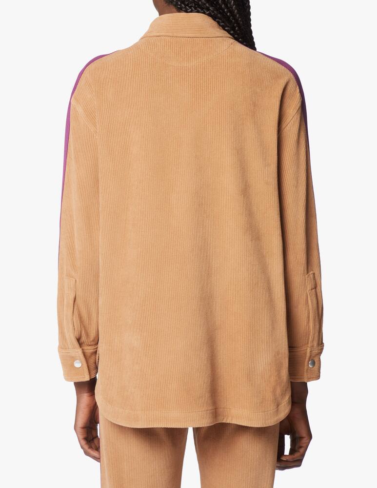 rinascente Palm Angels Cotton blend track shirt - brown