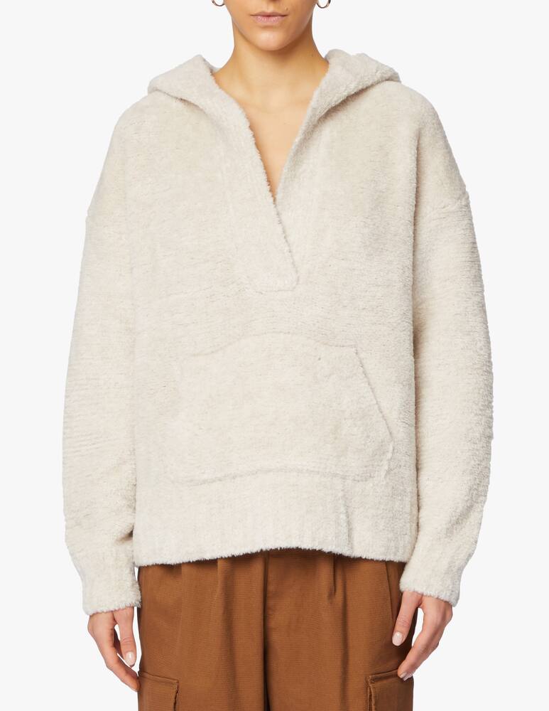 Palm Angels Fleecy knit hoody - picture 4 Palm Angels Fleecy knit hoody - picture 4