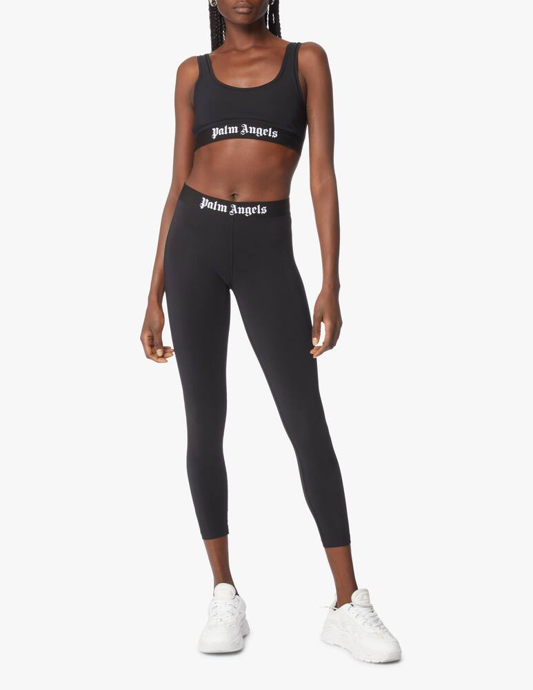 rinascente Palm Angels Classic logo sports bra - black