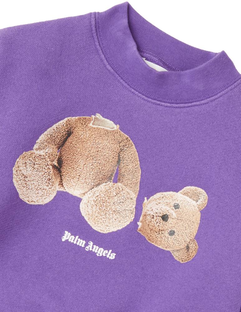 rinascente Palm Angels Felpa girocollo in cotone bear