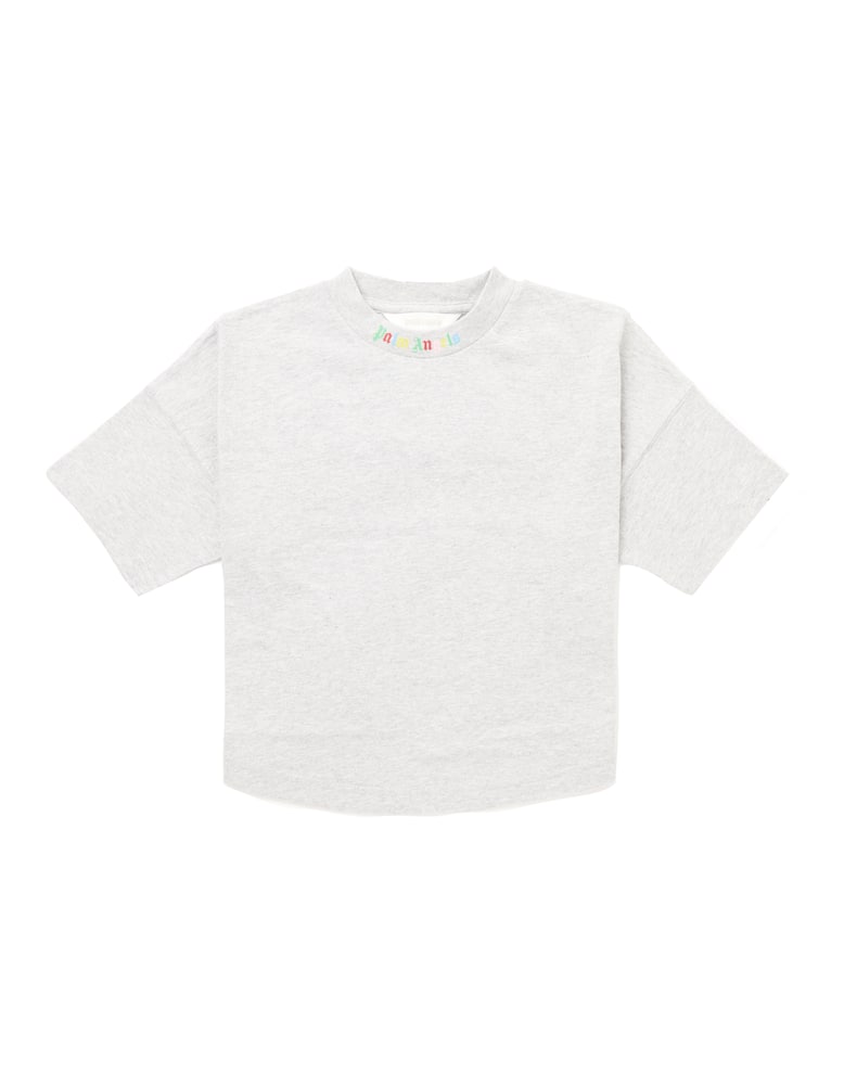 rinascente Palm Angels T-shirt in cotone con logo over