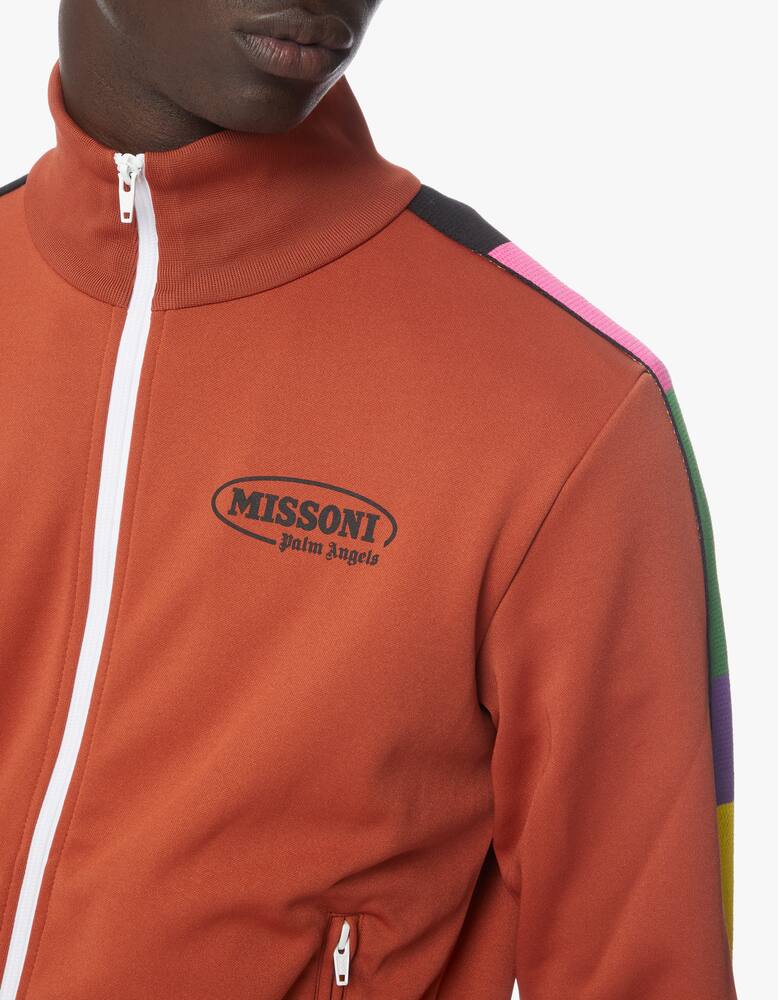 rinascente Palm Angels Felpa track palm angels x missoni