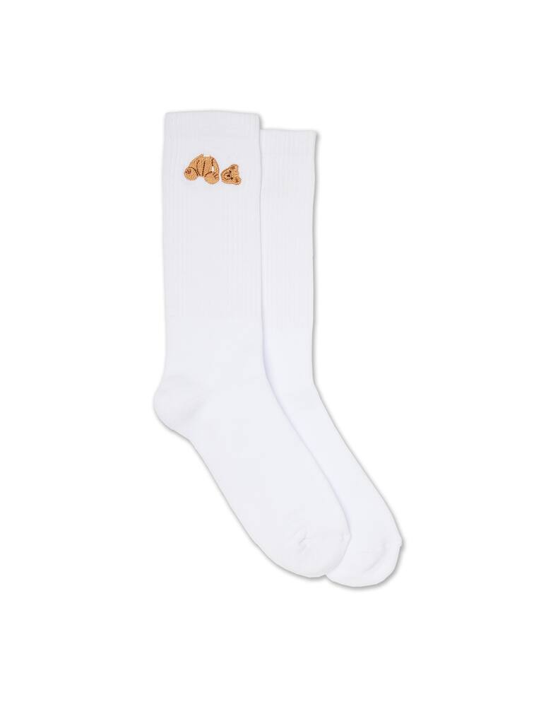 rinascente Palm Angels Palm angels bear socks - white