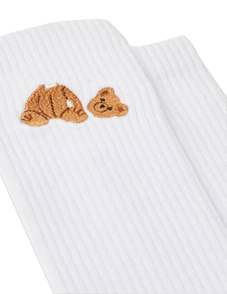 rinascente Palm Angels Palm angels bear socks - white