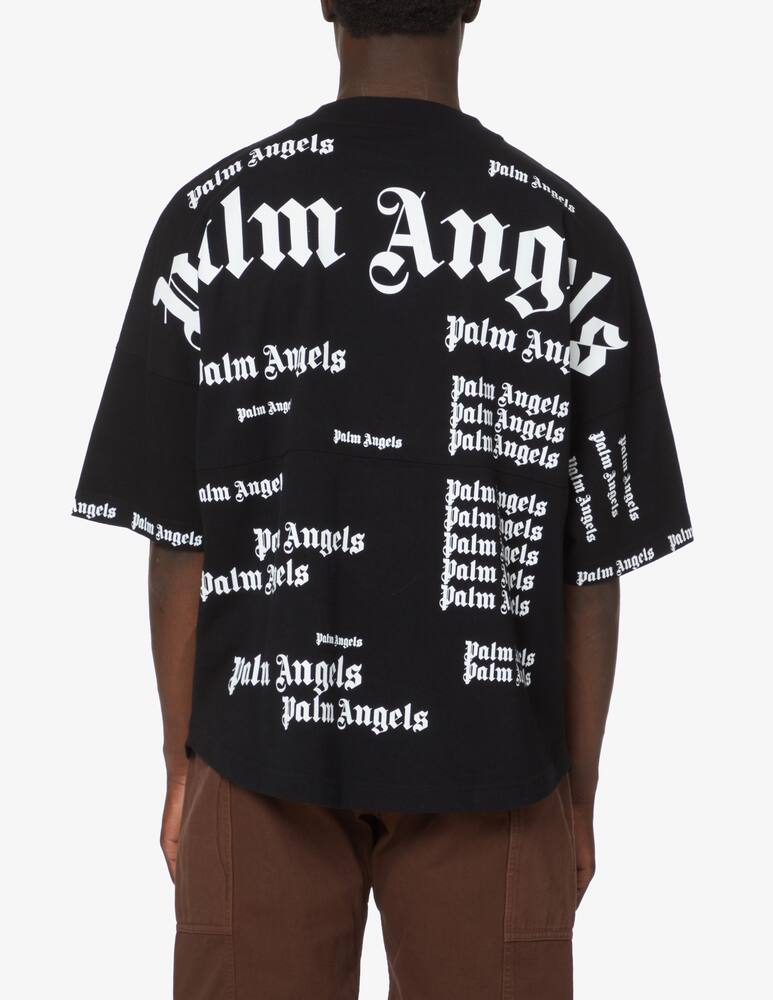 rinascente Palm Angels Ultra logo over t-shirt - black