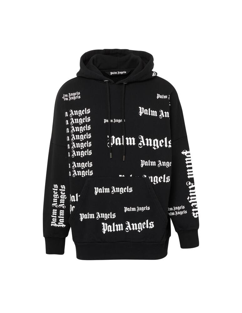 rinascente Palm Angels Ultra logo hoodie - black