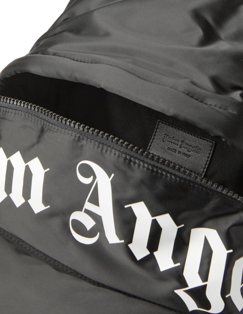 rinascente Palm Angels Curved logo backpack - black