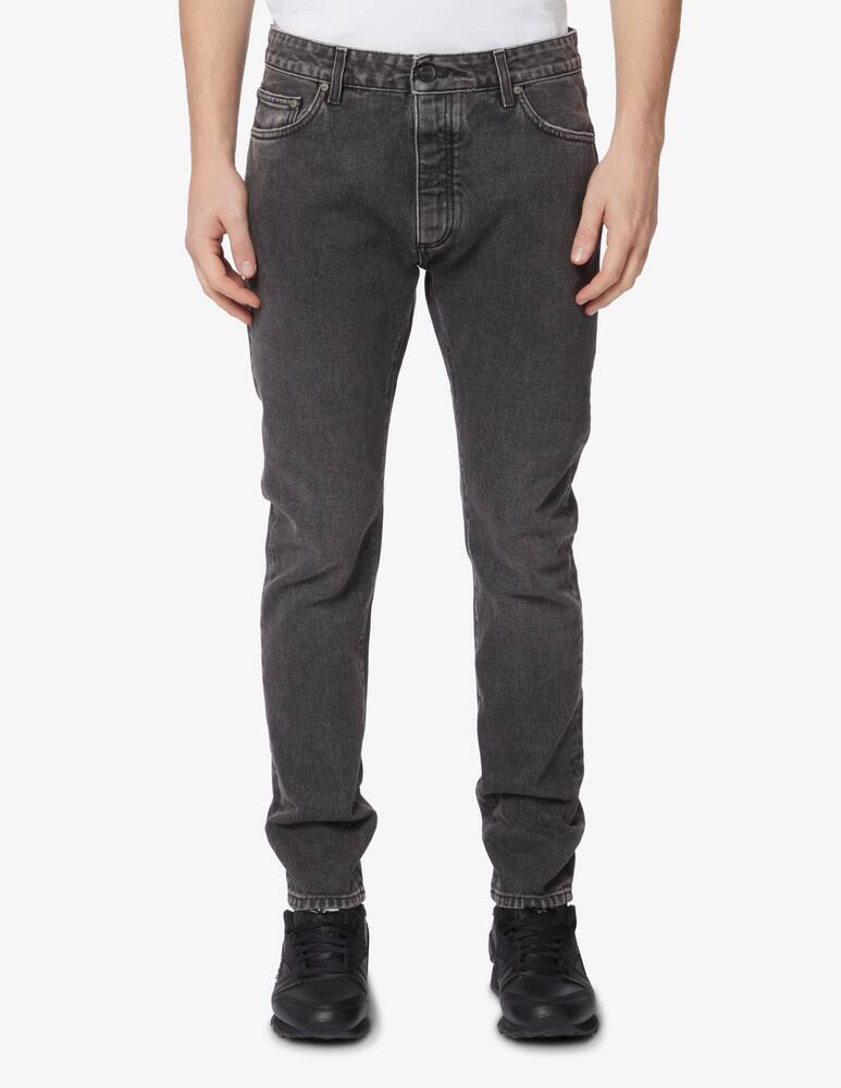 rinascente Palm Angels 5 pocket trousers curved logo back 