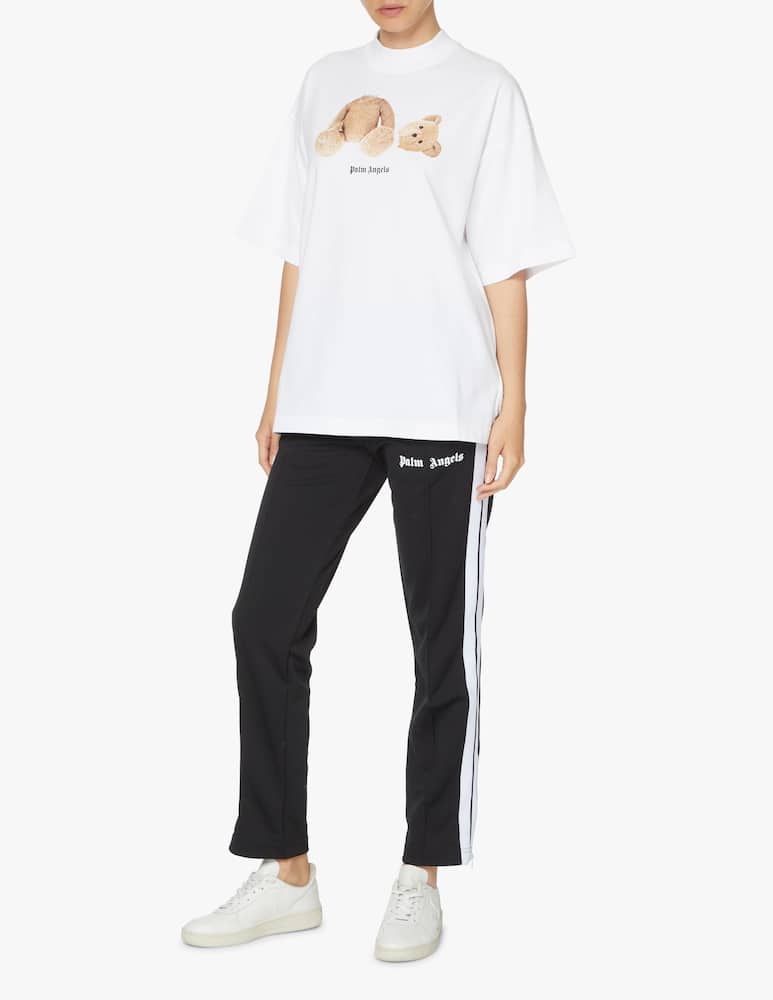 Palm Angels T-shirt in cotone con orso - bianco - immagine 2 Palm Angels T-shirt in cotone con orso - bianco - immagine 2