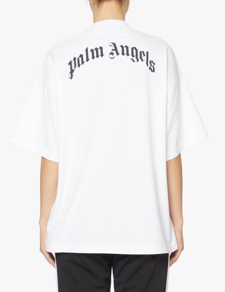 Palm Angels T-shirt in cotone con orso - bianco - immagine 3 Palm Angels T-shirt in cotone con orso - bianco - immagine 3