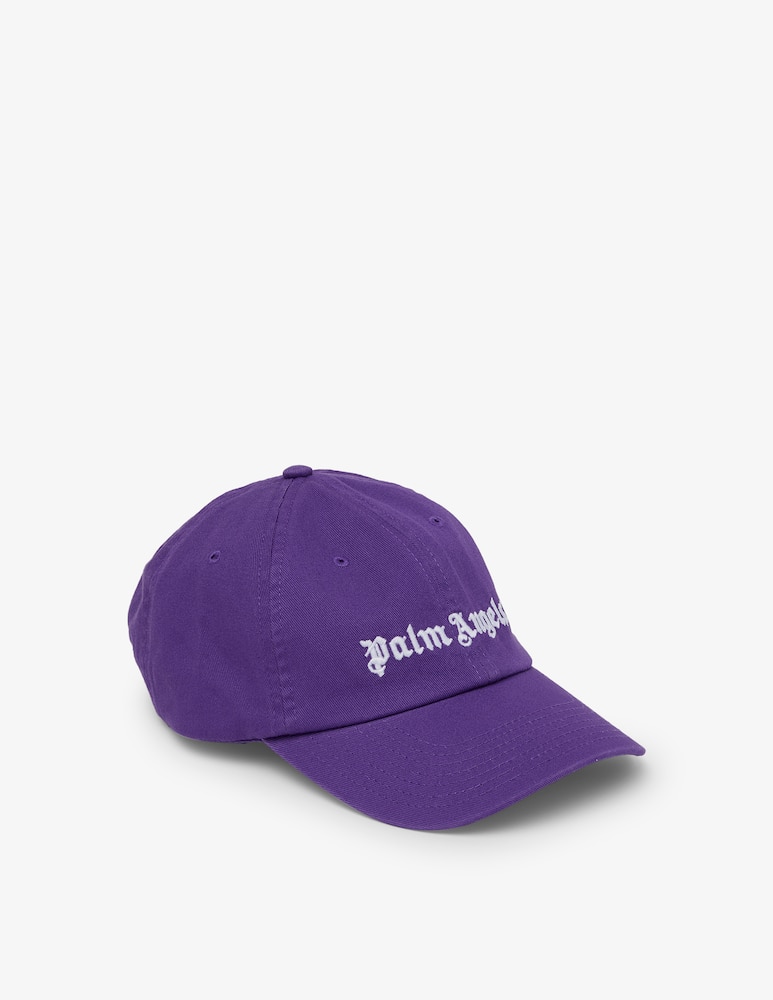 rinascente Palm Angels Cappello con visiera classic logo - viola