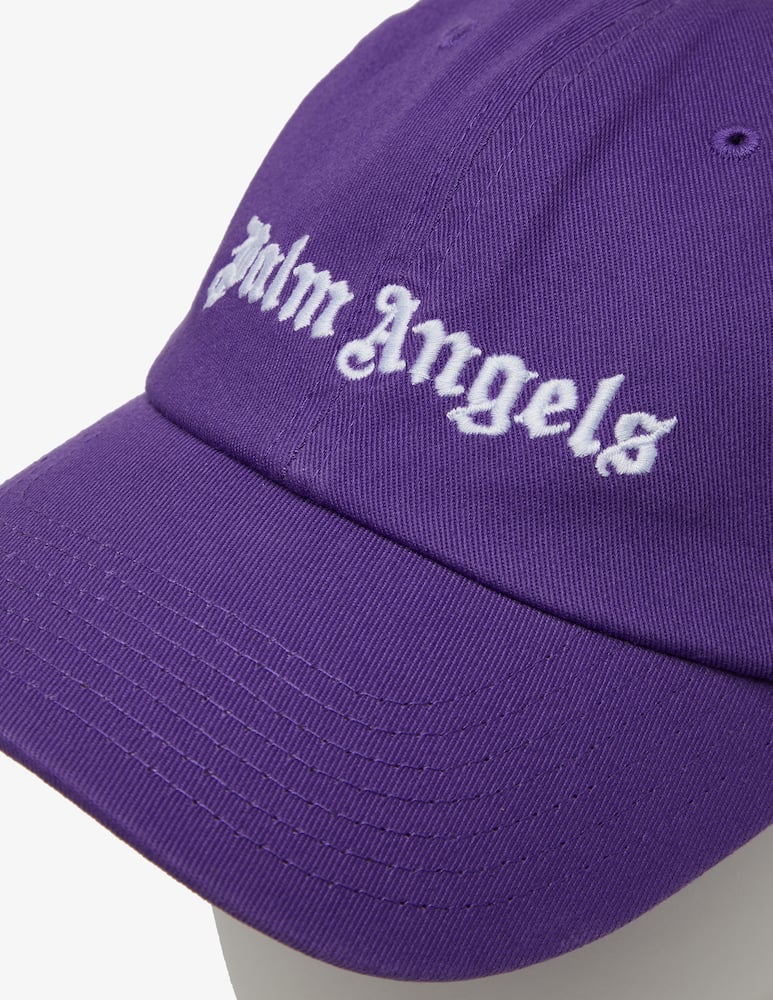 rinascente Palm Angels Cappello con visiera classic logo - viola