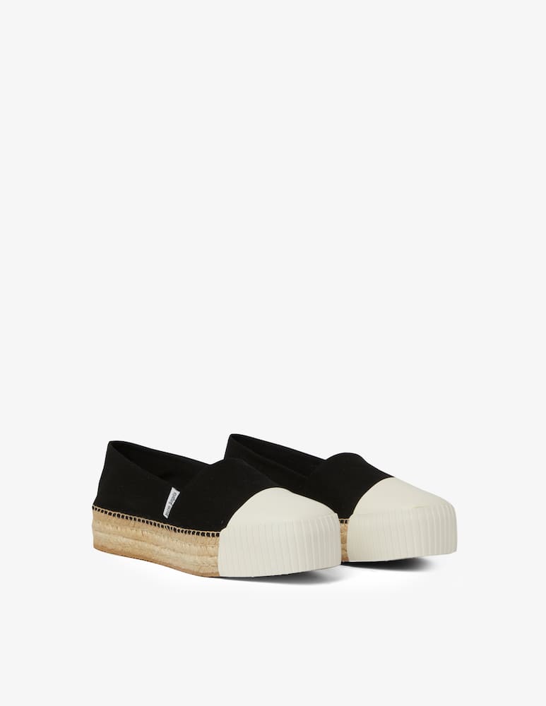 rinascente Palm Angels Espadrillas con zeppa - Nero