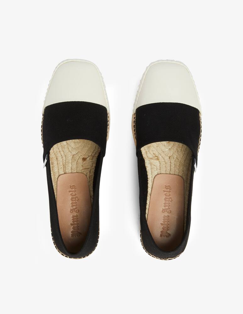 rinascente Palm Angels Espadrillas con zeppa - Nero
