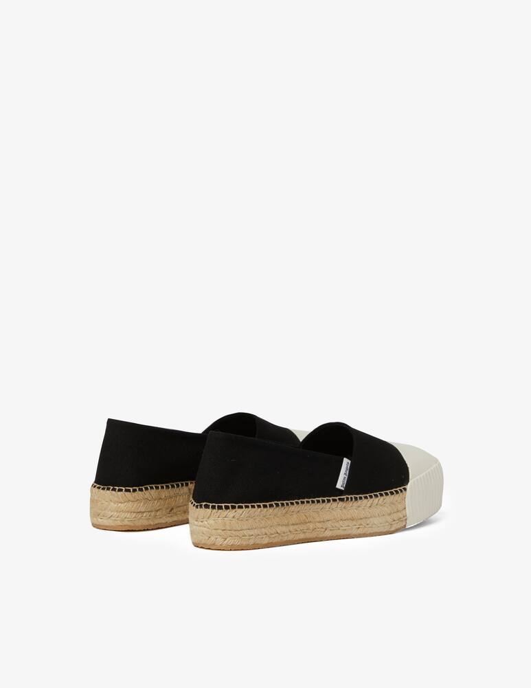 rinascente Palm Angels Espadrillas con zeppa - Nero