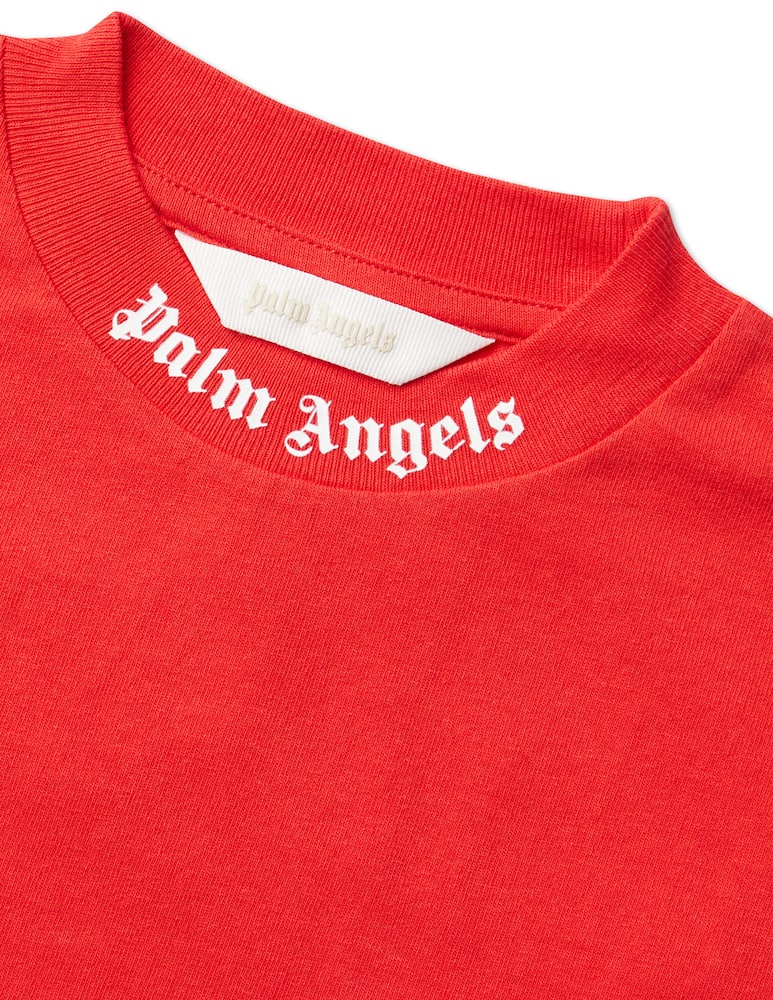 rinascente Palm Angels Maglietta classic logo - Rosso