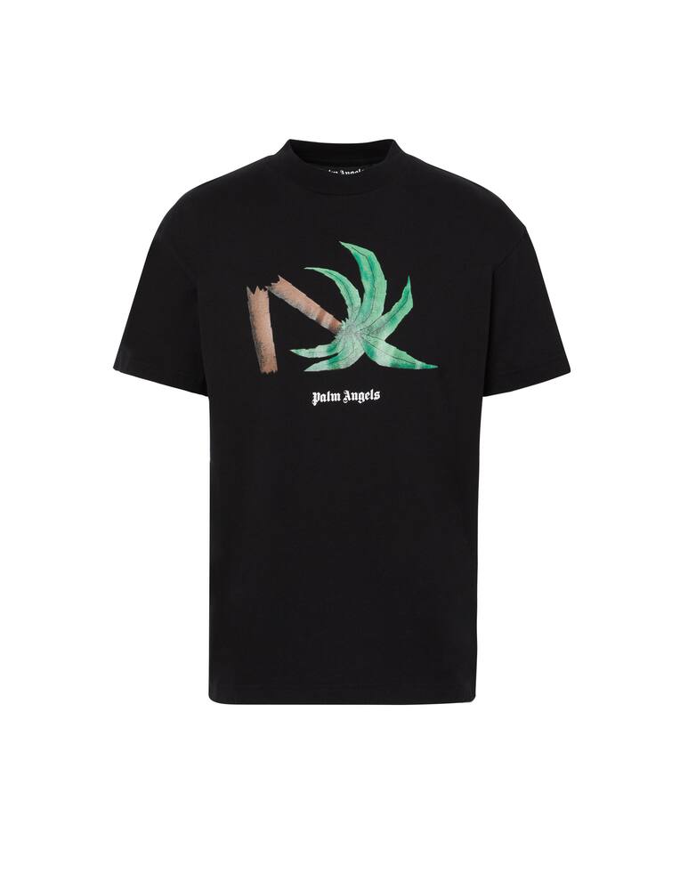rinascente Palm Angels Maglietta classica broken palm - nero