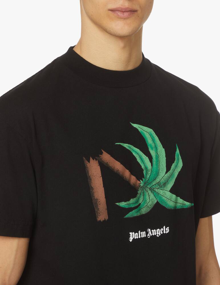 rinascente Palm Angels Maglietta classica broken palm - nero
