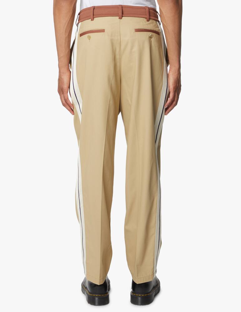 rinascente Palm Angels Pantalone track belt - beige