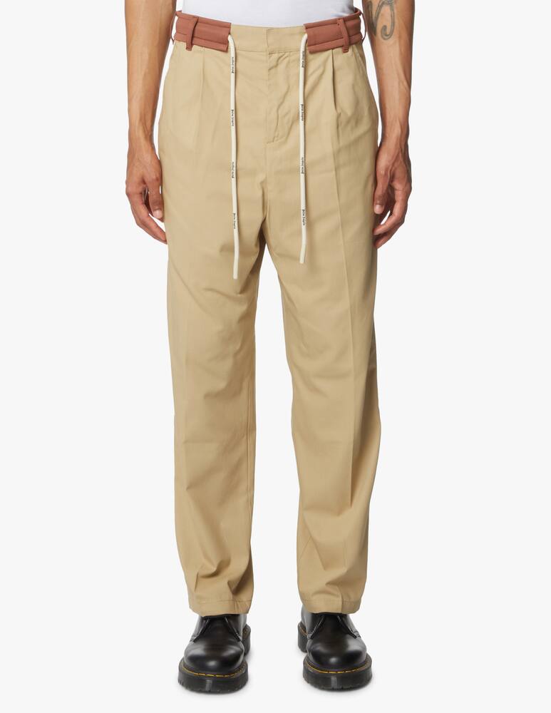 rinascente Palm Angels Pantalone track belt - beige