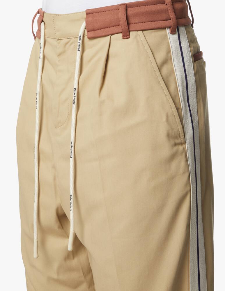 rinascente Palm Angels Pantalone track belt - beige