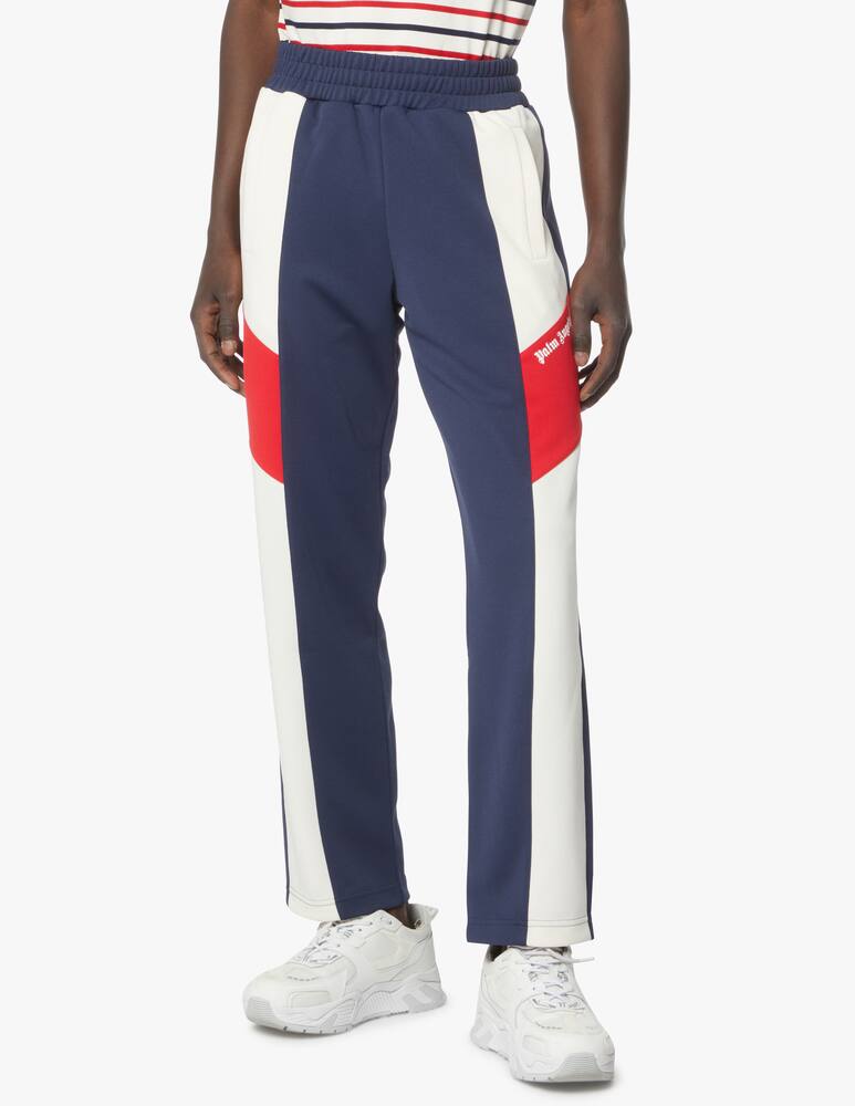 rinascente Palm Angels V color block track pants - blue