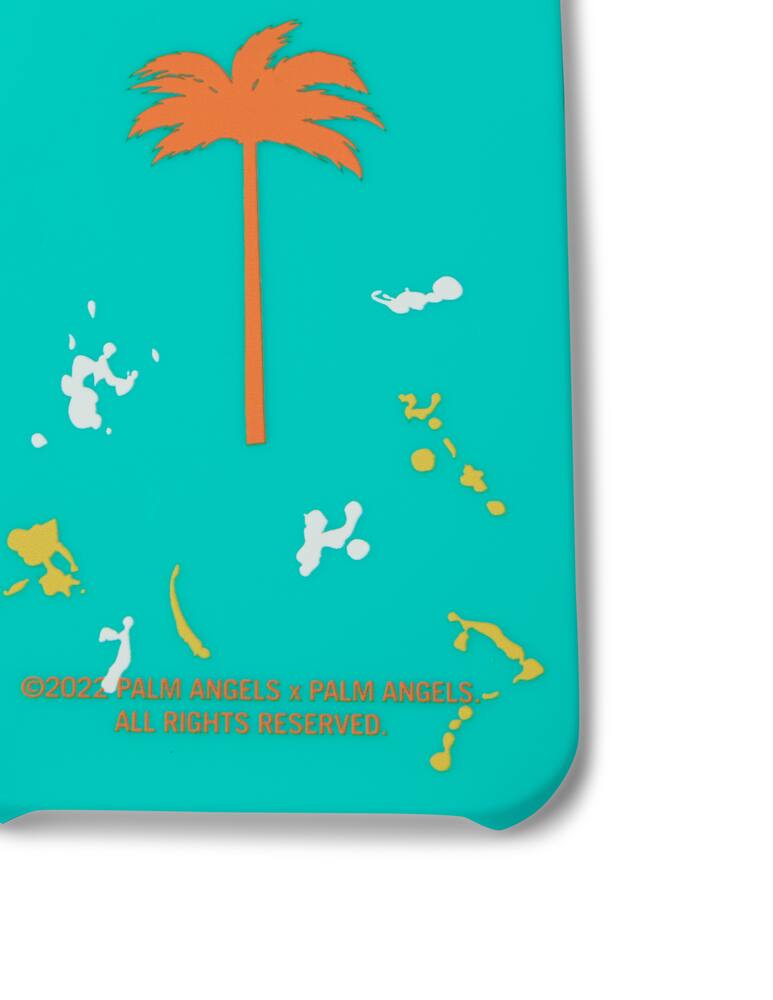 rinascente Palm Angels Custodia iphone 12 e 12 pro con stampa - multicolor