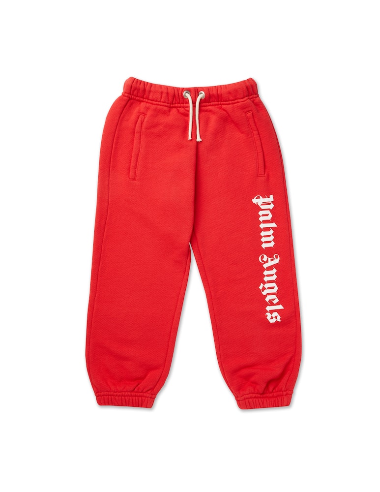 Palm Angels Pantaloni tuta jogging over logo - Rosso - immagine 1 Palm Angels Pantaloni tuta jogging over logo - Rosso - immagine 1