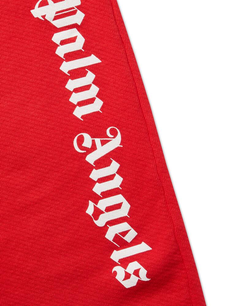 rinascente Palm Angels Pantaloni tuta jogging over logo - Rosso