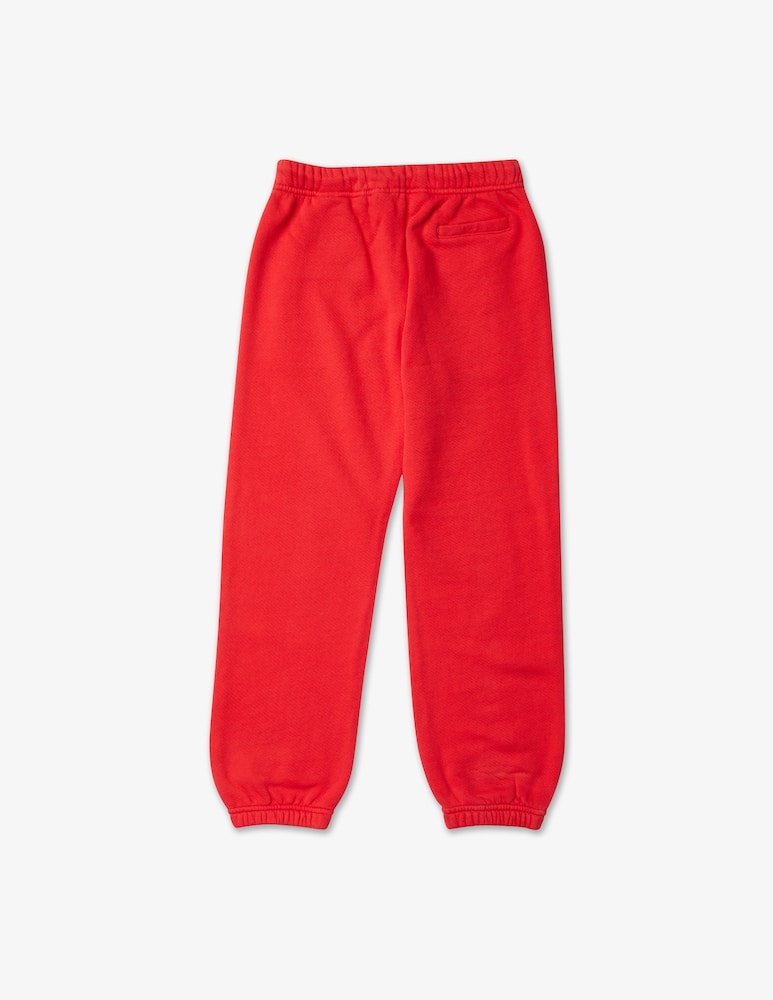 rinascente Palm Angels Pantaloni tuta jogging over logo - Rosso