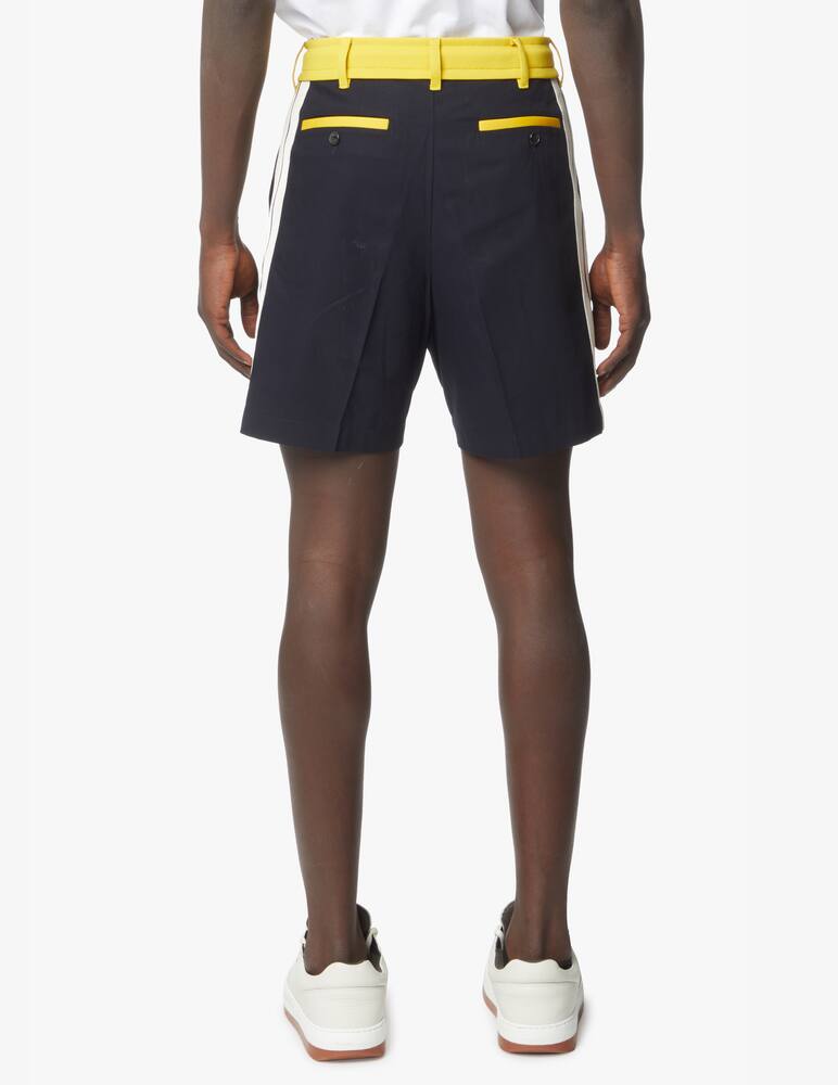 rinascente Palm Angels Track belt shorts - blue