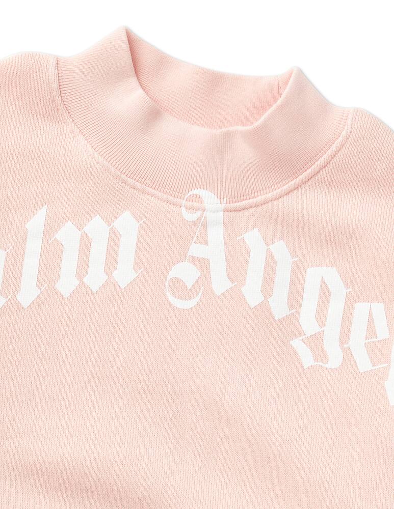 rinascente Palm Angels Felpa girocollo classic over logo - Rosa
