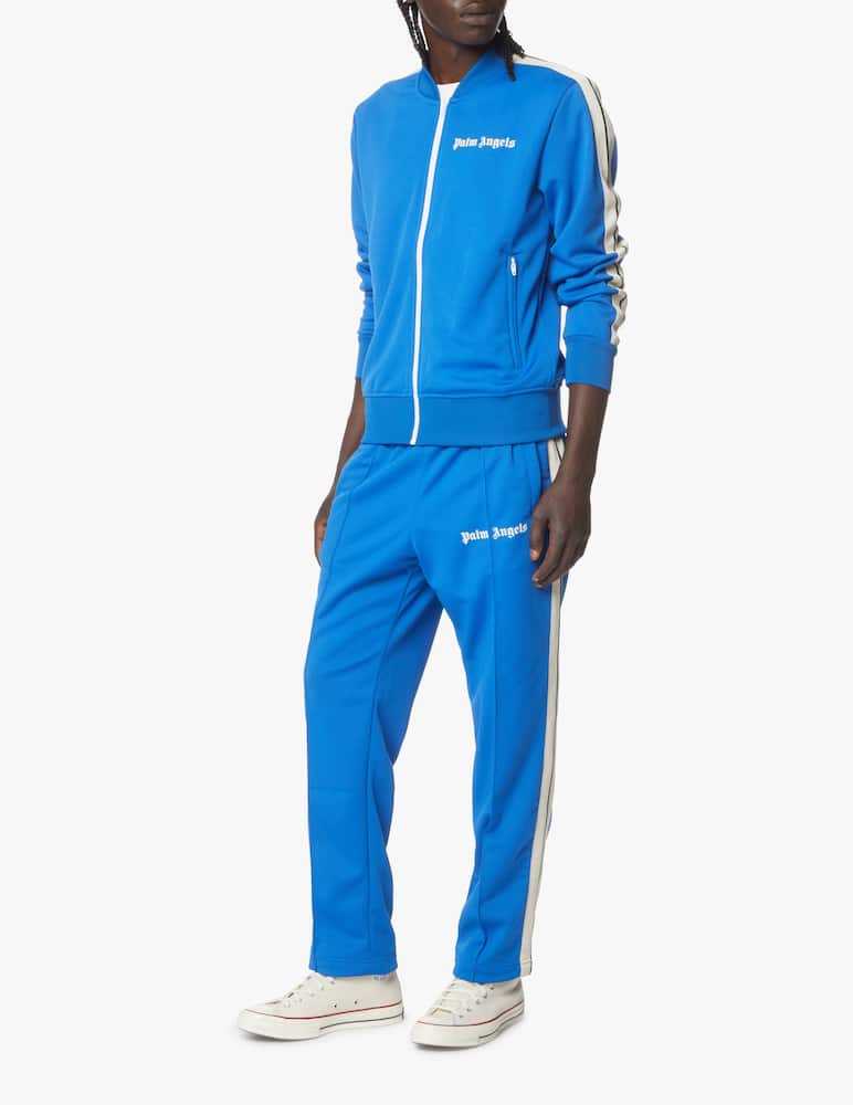 rinascente Palm Angels Maglia tuta bomber fit - blu