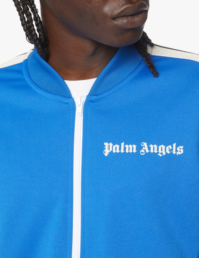 rinascente Palm Angels Maglia tuta bomber fit - blu