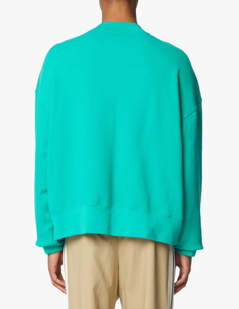 rinascente Palm Angels Maglia girocollo leopard bear - verde