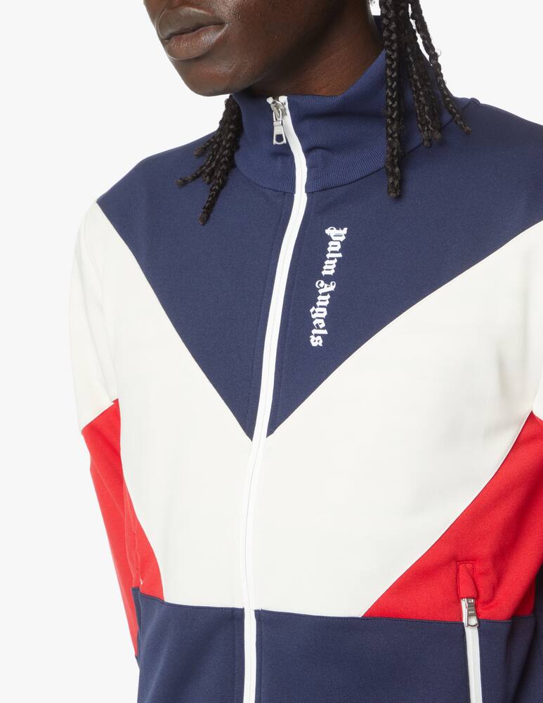 rinascente Palm Angels Maglia tuta color block - blu