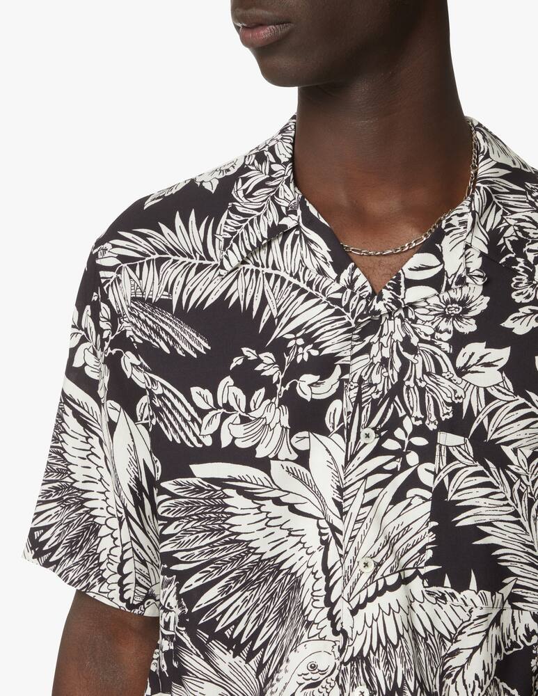 rinascente Palm Angels Camicia manica corta palm - nero