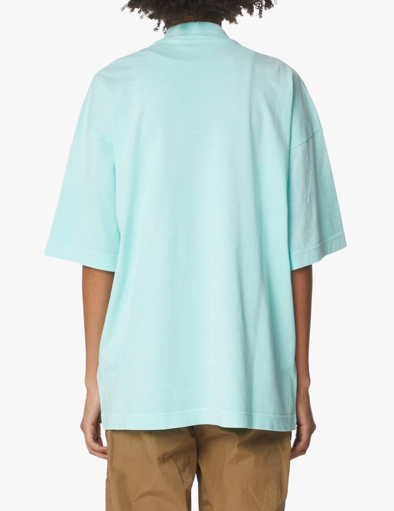 rinascente Palm Angels T-shirt in cotone con orsetto - azzurro