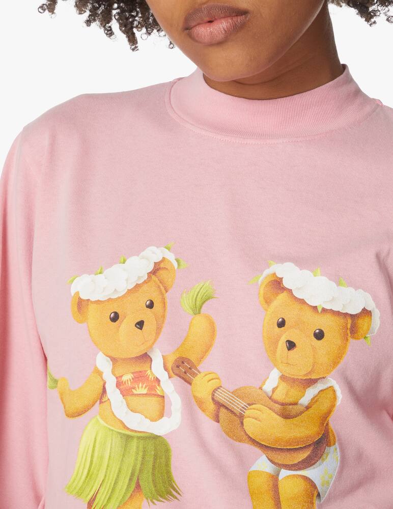 rinascente Palm Angels Cotton bear t-shirt - pink