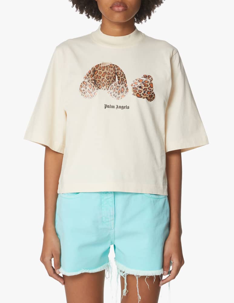 Palm Angels Cotton bear t-shirt - white - picture 1 Palm Angels Cotton bear t-shirt - white - picture 1