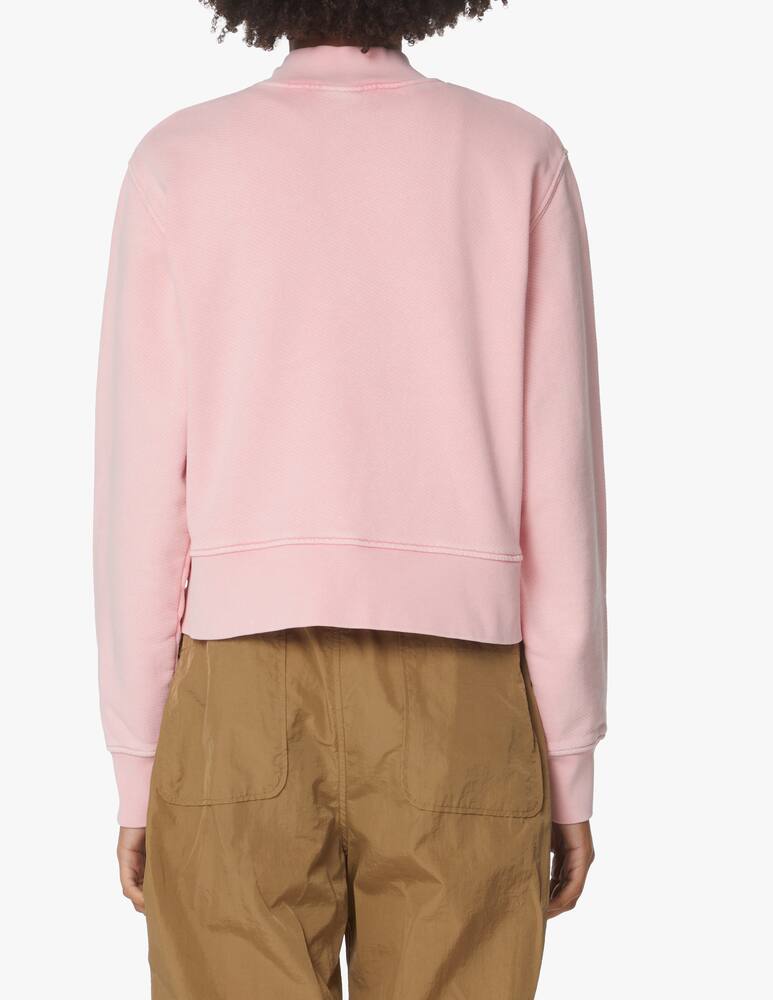 rinascente Palm Angels Felpa girocollo in cotone con orsetto - rosa