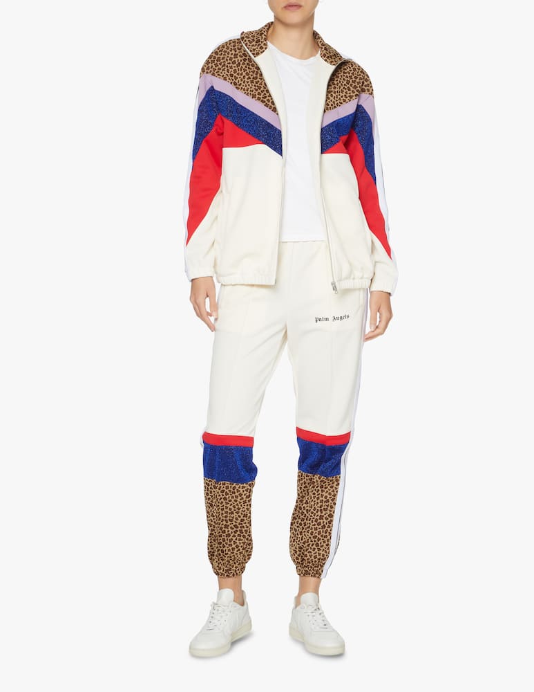 rinascente Palm Angels Full zipper hoodie - white