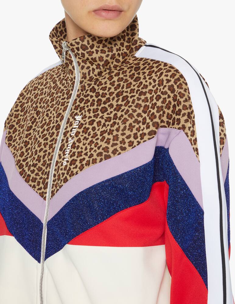 rinascente Palm Angels Full zipper hoodie - white