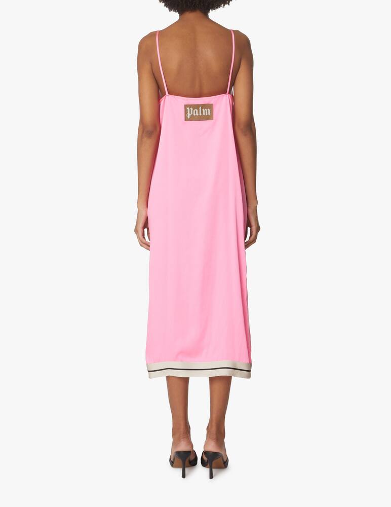rinascente Palm Angels Abito midi sottoveste - rosa