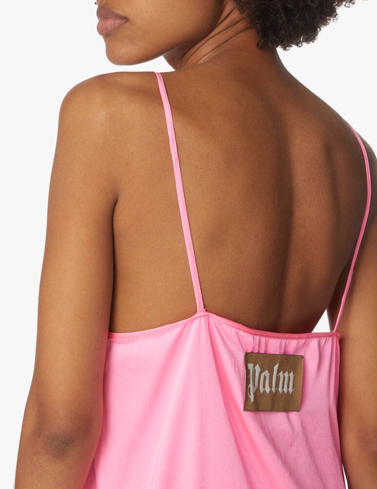 rinascente Palm Angels Abito midi sottoveste - rosa