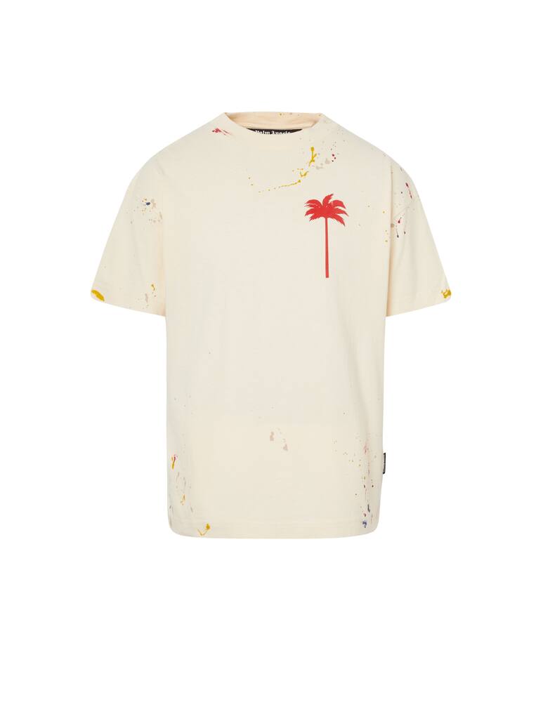 rinascente Palm Angels Maglietta manica corta classic painted - multicolor