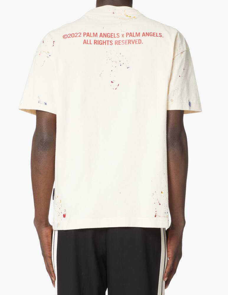 rinascente Palm Angels Maglietta manica corta classic painted - multicolor
