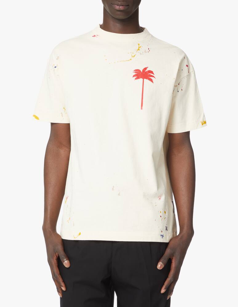 rinascente Palm Angels Maglietta manica corta classic painted - multicolor