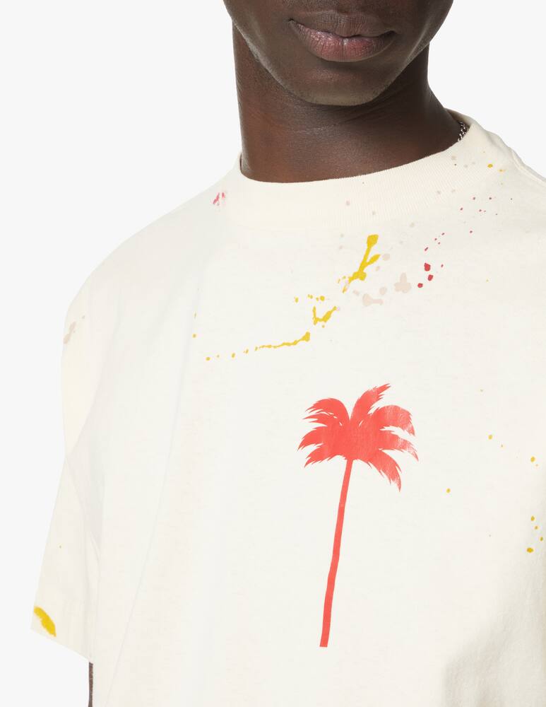 rinascente Palm Angels Maglietta manica corta classic painted - multicolor